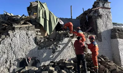 A powerful earthquake measuring 6.8 on the Richter scale struck Dingri County in Tibet’s Xizang Autonomous Region on Tuesday morning