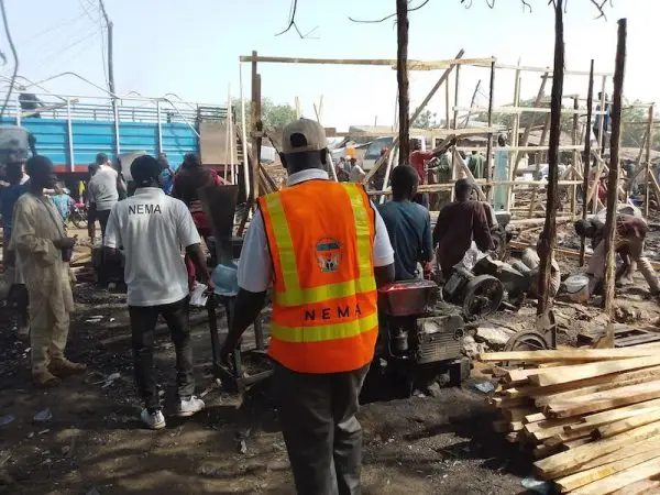 A devastating fire tore through the popular Kara Grains Market in Sokoto on Saturday morning, destroying grains and properties worth millions of naira.