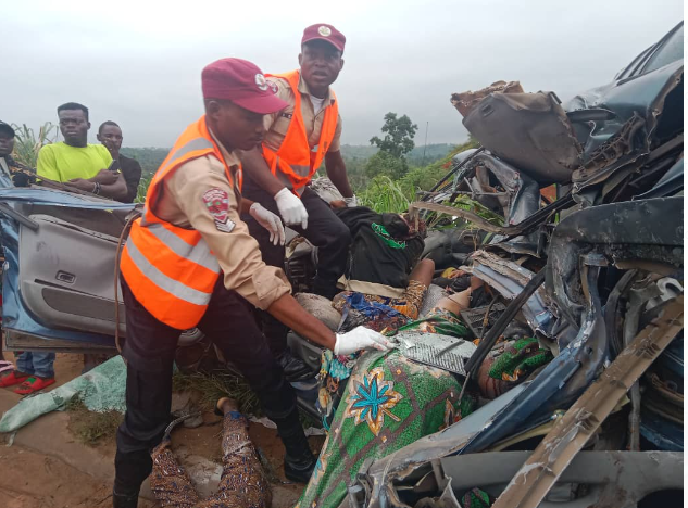 At least one person lost his life, while six others sustained varying degrees of injuries in two separate road accidents that occurred on Tuesday.