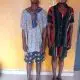 The Ogun State Police Command has apprehended two suspects, Akintoye Waris and Ajayi Yusuf, for allegedly stealing and slaughtering a Savannah he-goa