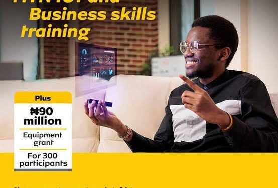 MTN ICT and Business Skills Training Phase 7 participants learning online