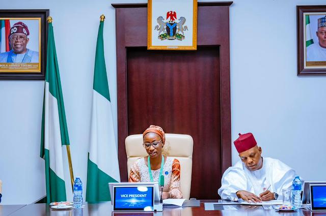 Teenager Joy Ogah takes over Vice President’s seat in Abuja to advocate for girl-child education in Nigeria.