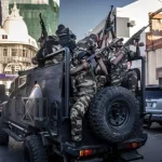 Madagascar army commander Colonel Michael Randrianirina announces military takeover after President Andry Rajoelina’s impeachment.