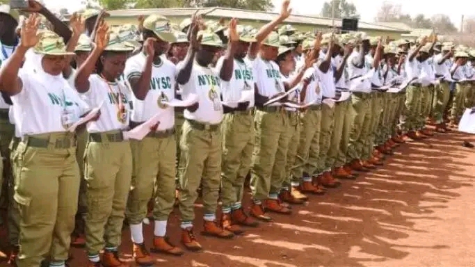 Prospective corps members complete NYSC 2025 Batch C online registration on laptops.