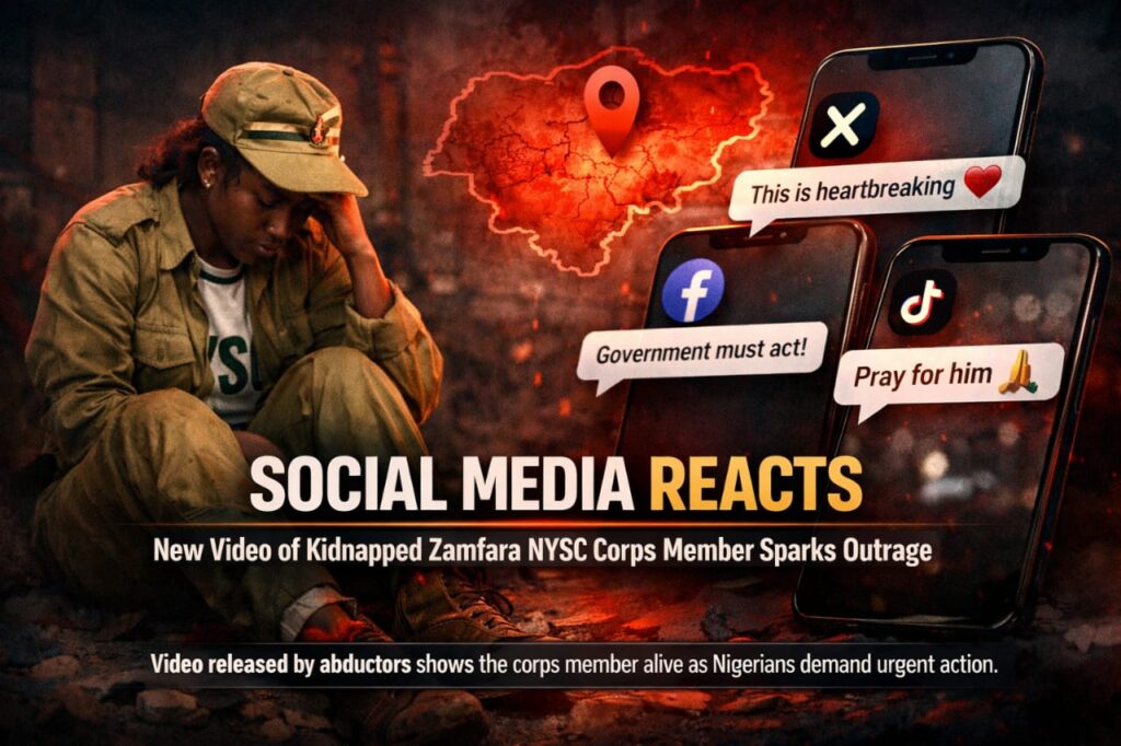 Social Media Reacts to New Video of Kidnapped Zamfara Corps Member