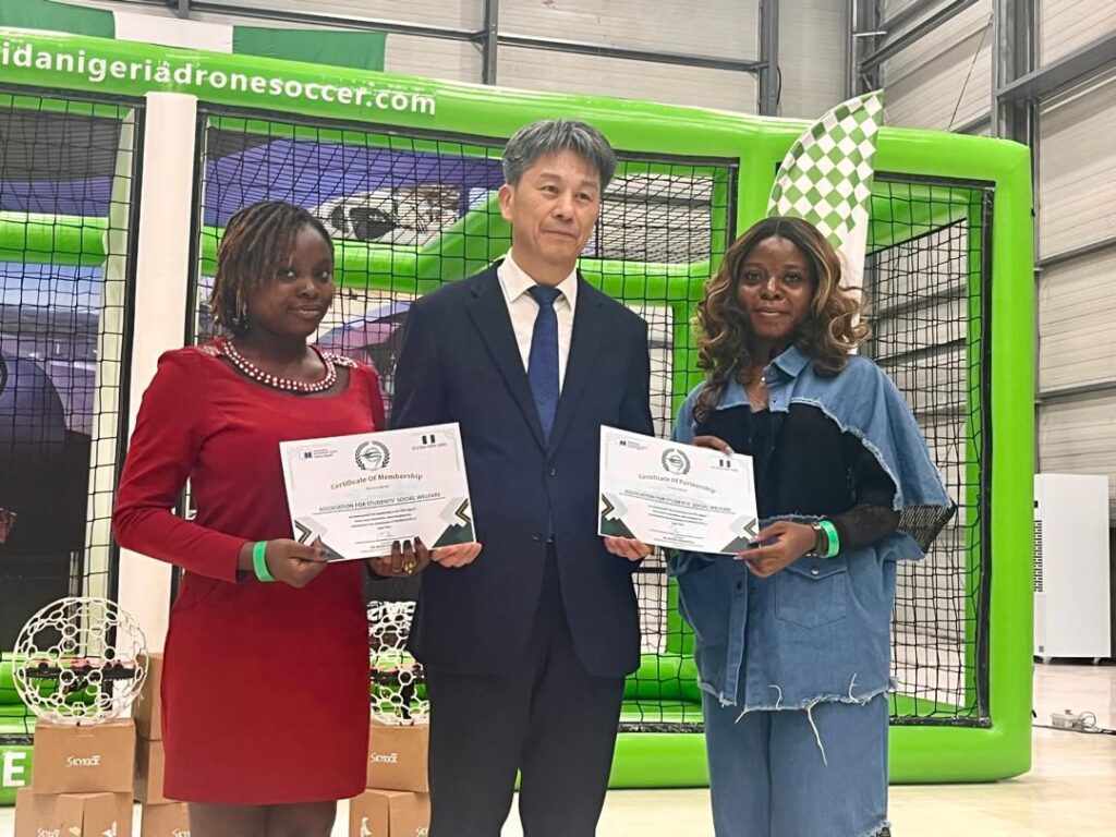 ASSW representatives receive FIDA partnership certificates at Lagos Tech Sports Event 2026