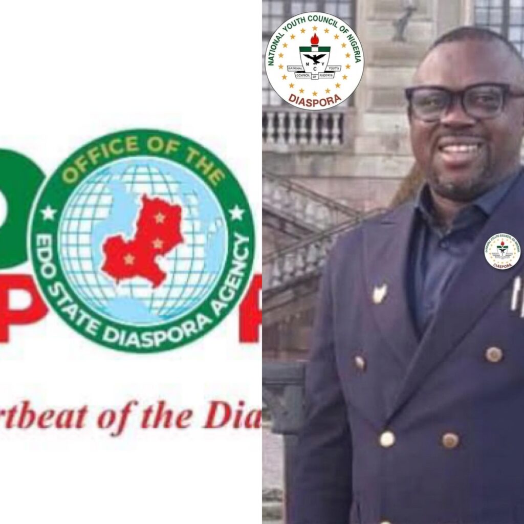 Edo Diaspora Agency congratulates Collins Idahosa on emergence as first NYCN Diaspora Governor